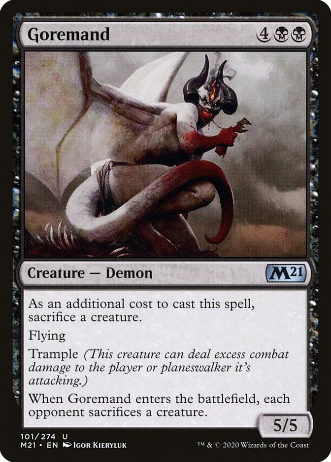 Goremand 101 card from Core Set 2021