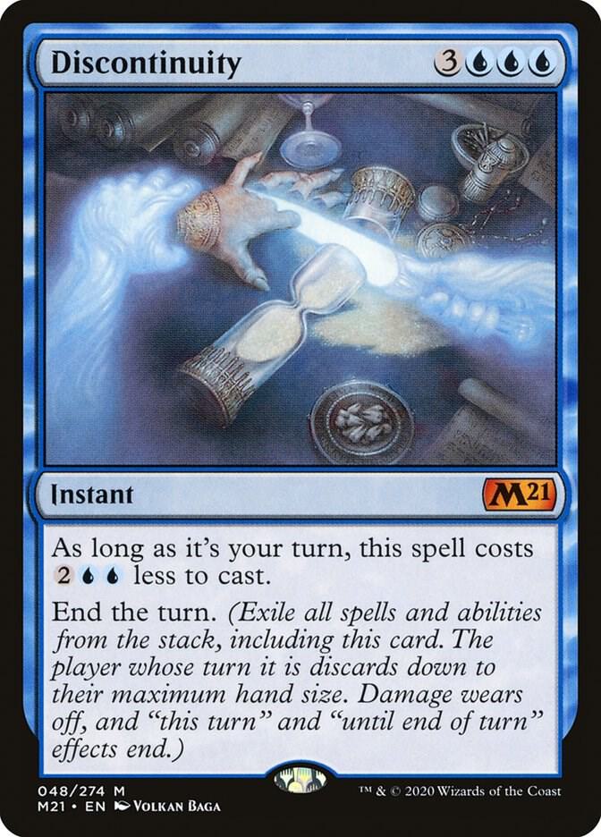 Discontinuity 48 card from Core Set 2021