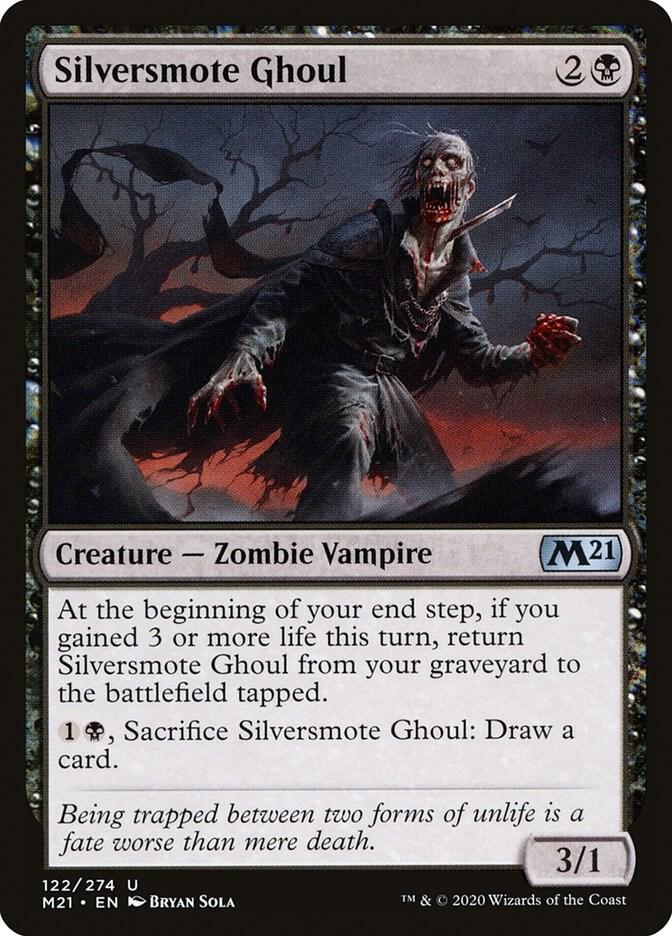 Silversmote Ghoul 122 card from Core Set 2021