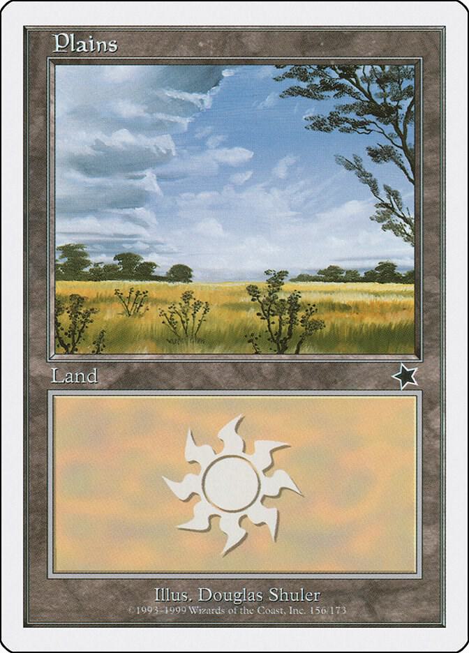 Plains 156 card from Starter 1999
