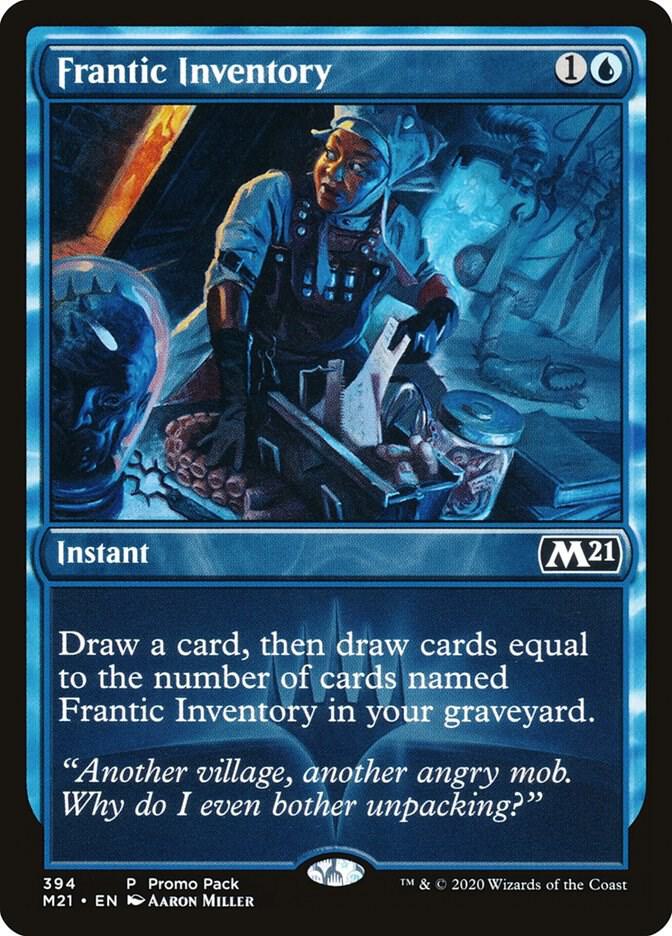 Frantic Inventory 394 card from Promo Pack: Core Set 2021