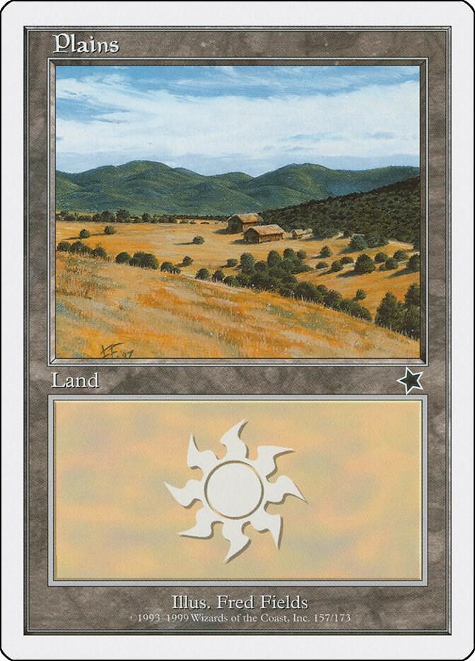 Plains 157 card from Starter 1999