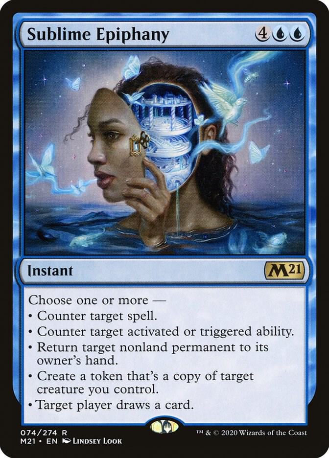 Sublime Epiphany 74 card from Core Set 2021
