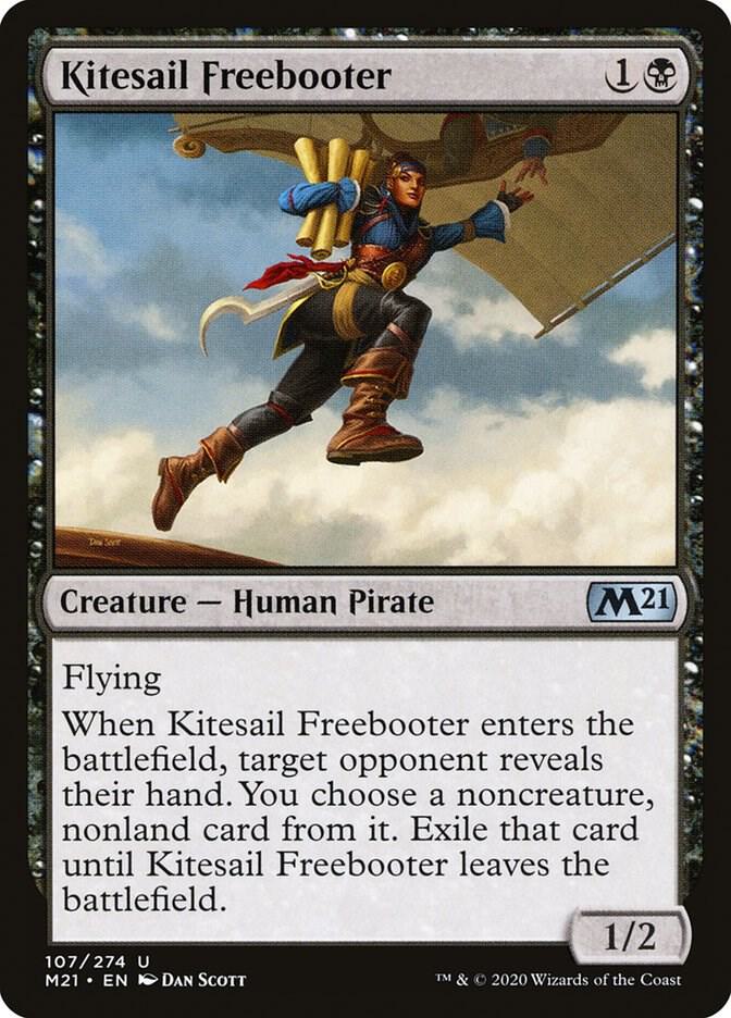 Kitesail Freebooter 107 card from Core Set 2021