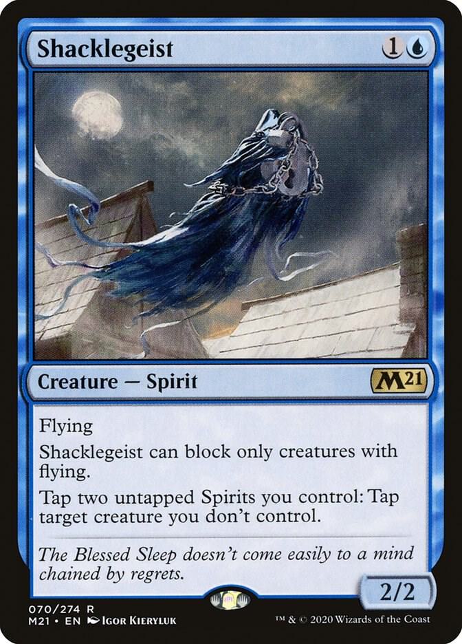 Shacklegeist 70 card from Core Set 2021