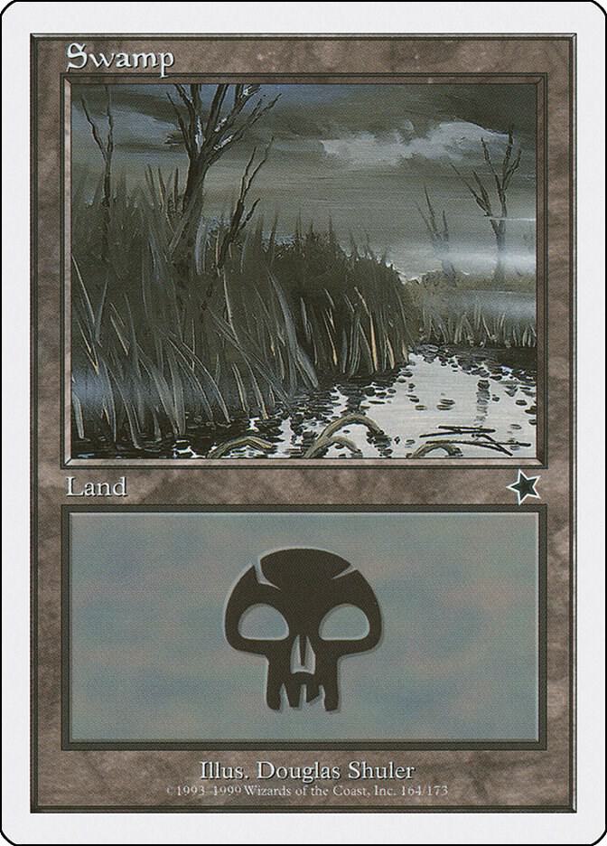 Swamp 164 card from Starter 1999