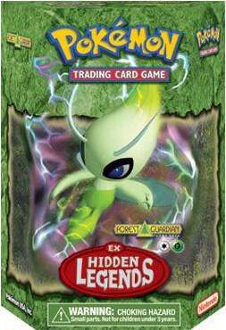 Hidden Legends Theme Deck - "Forest Guardian" [Dark Celebi] card from Hidden Legends