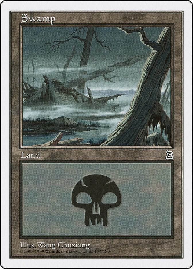 Swamp 174 card from Portal Three Kingdoms