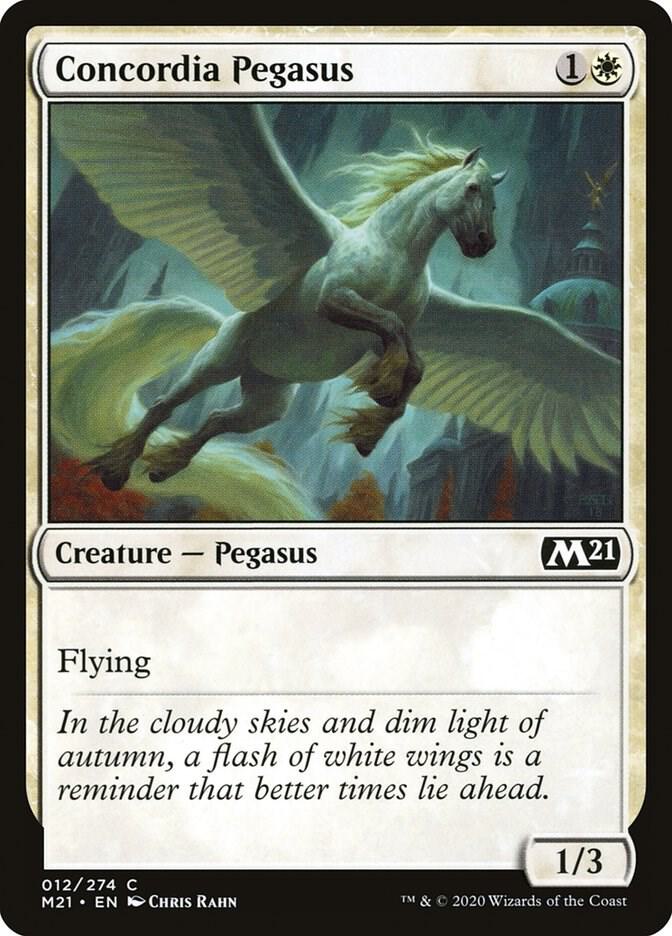 Concordia Pegasus 12 card from Core Set 2021