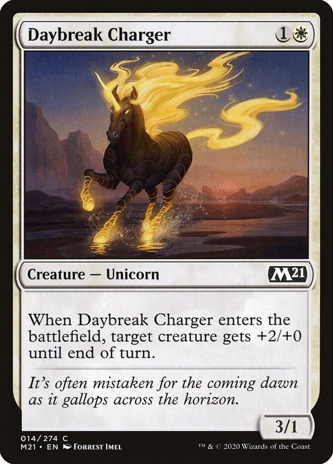 Daybreak Charger 14 card from Core Set 2021