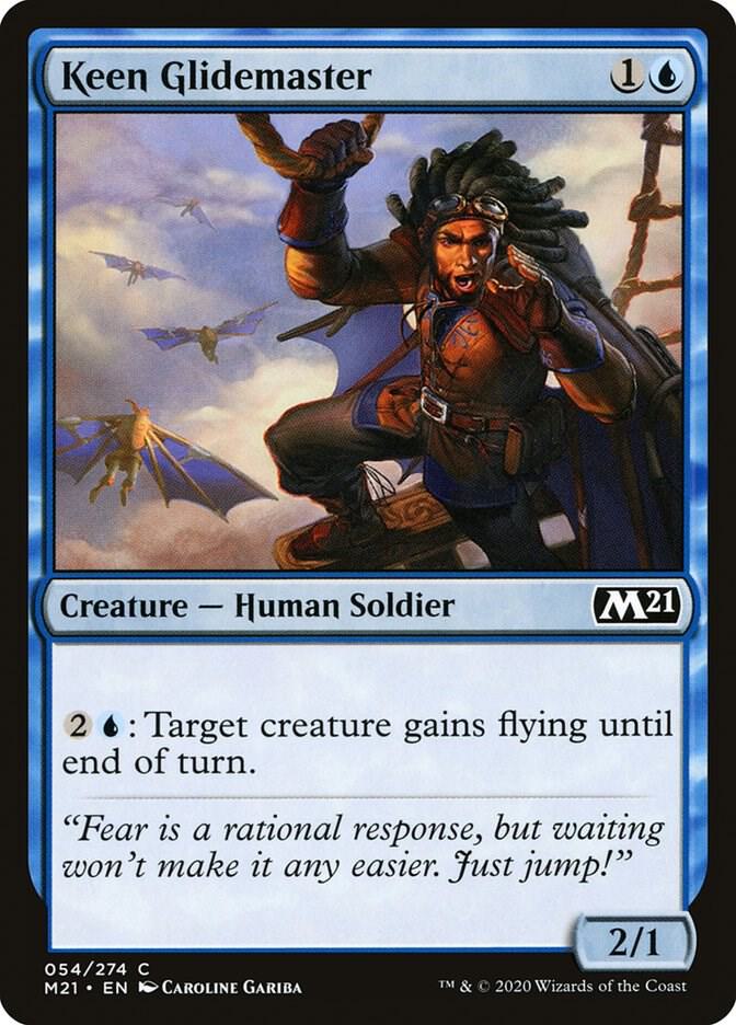 Keen Glidemaster 54 card from Core Set 2021