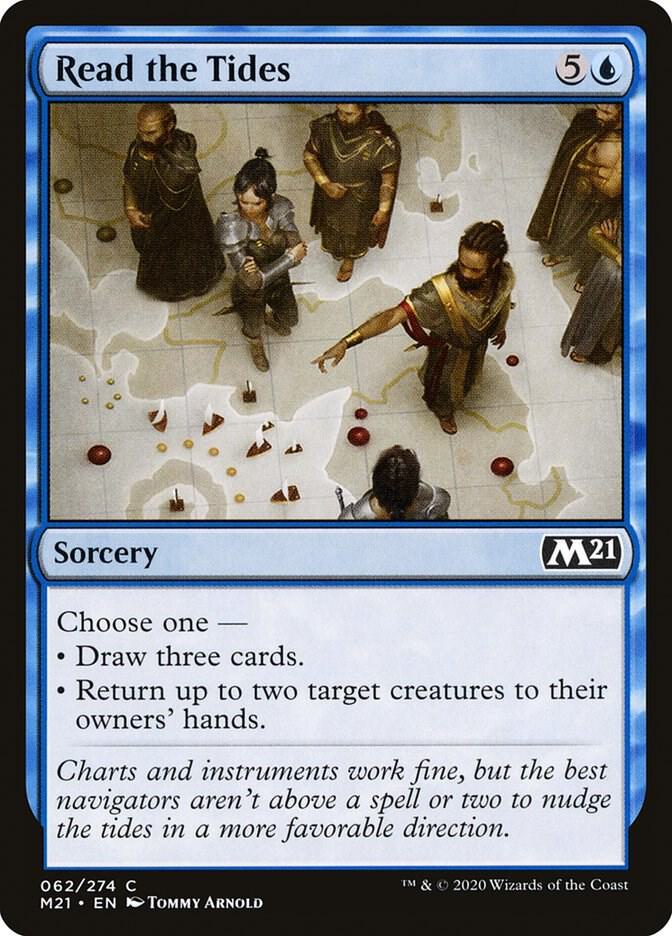 Read the Tides 62 card from Core Set 2021
