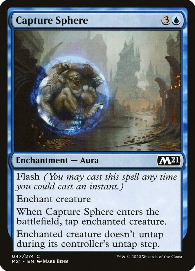 Capture Sphere 47 card from Core Set 2021