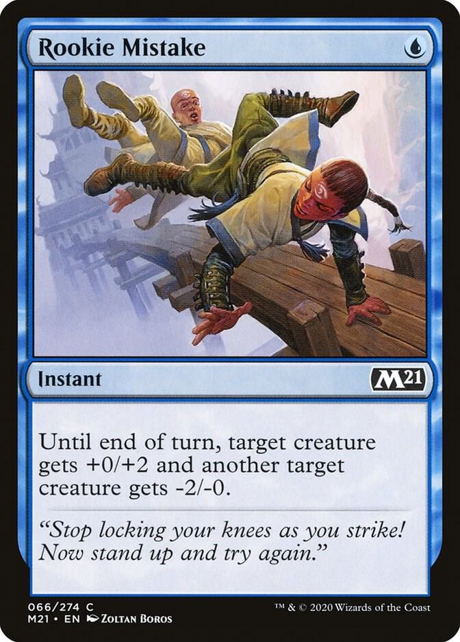 Rookie Mistake 66 card from Core Set 2021