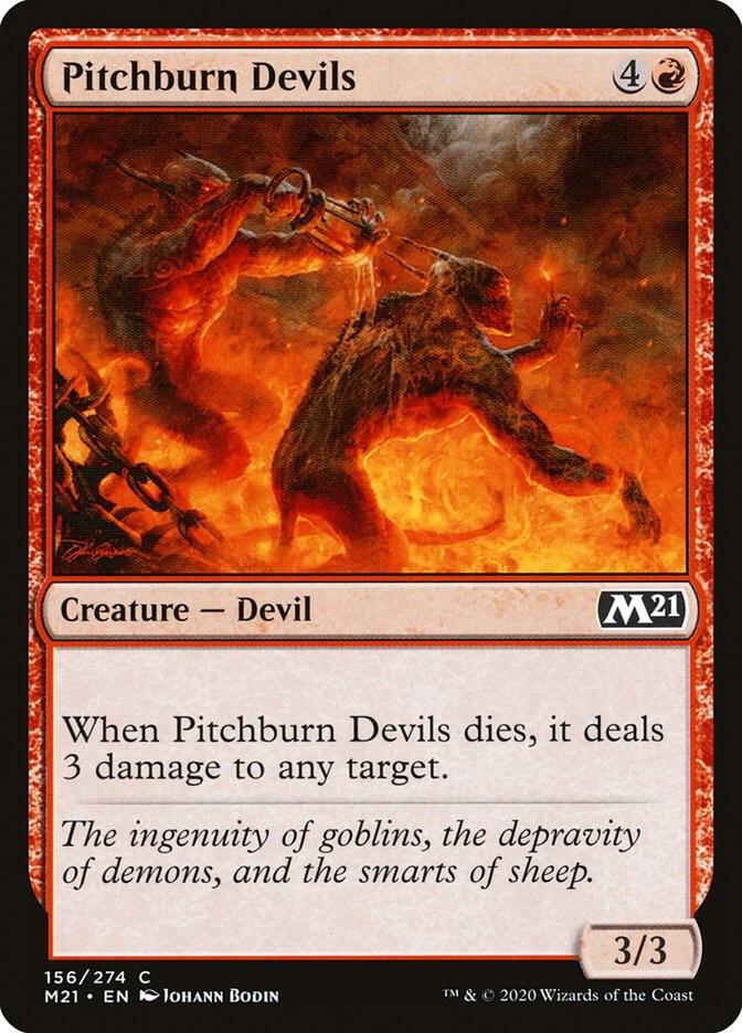 Pitchburn Devils 156 card from Core Set 2021