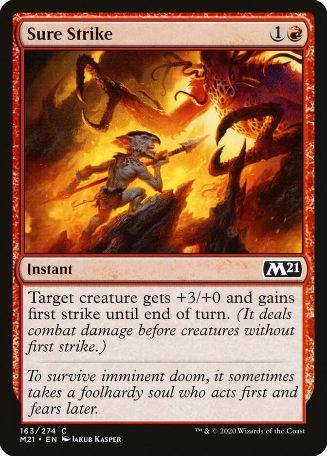Sure Strike 163 card from Core Set 2021