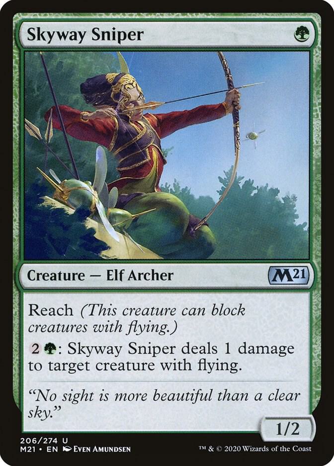 Skyway Sniper 206 card from Core Set 2021