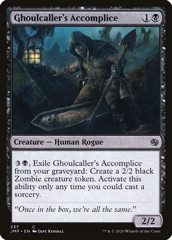 Ghoulcaller's Accomplice 237 card from Jumpstart
