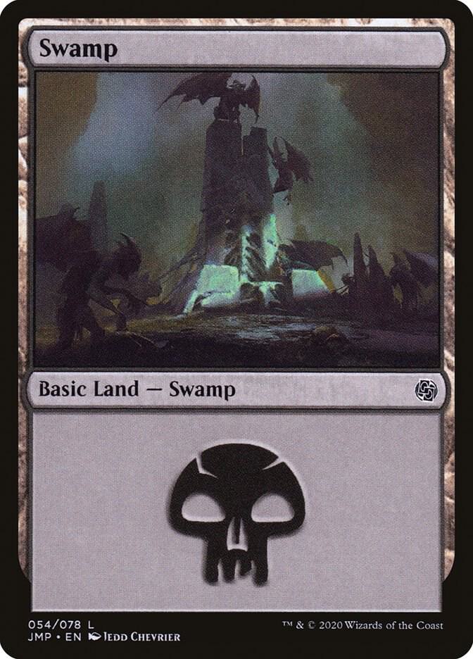 Swamp 54 card from Jumpstart