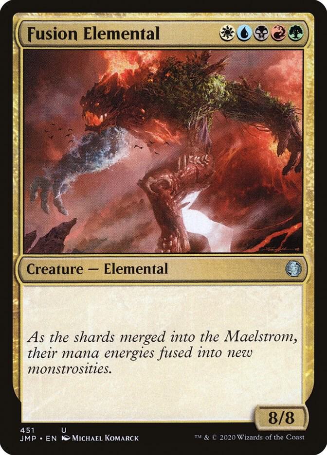 Fusion Elemental 451 card from Jumpstart