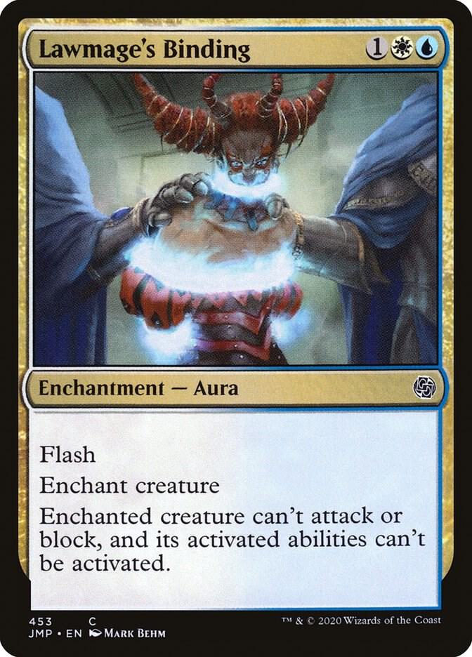 Lawmage's Binding 453 card from Jumpstart