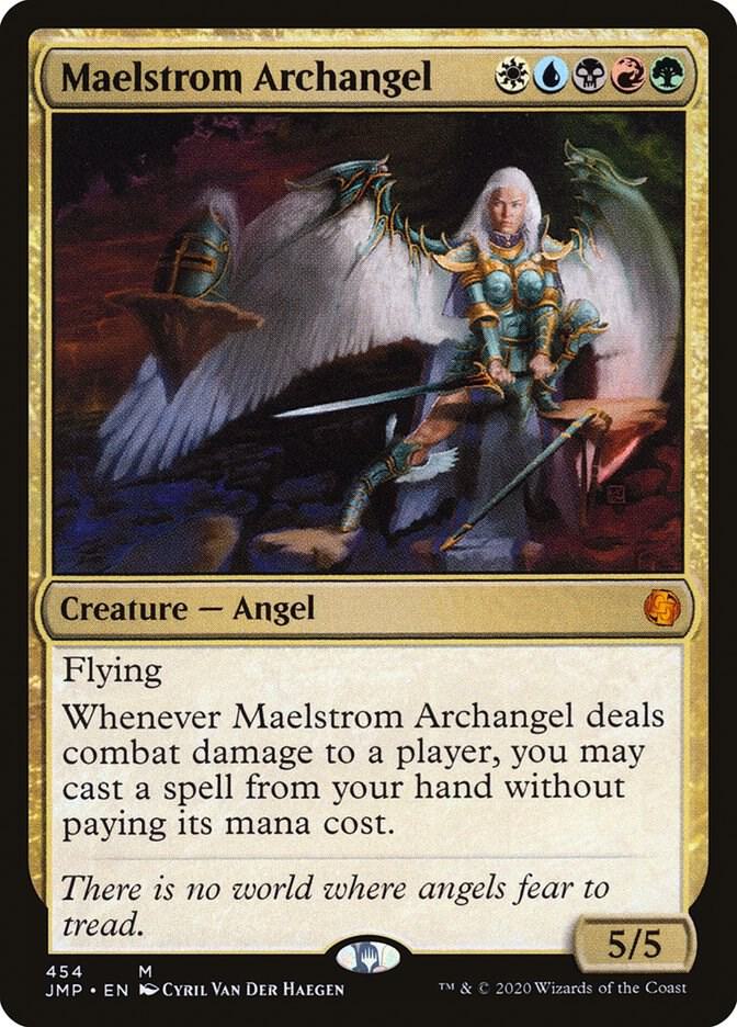 Maelstrom Archangel 454 card from Jumpstart