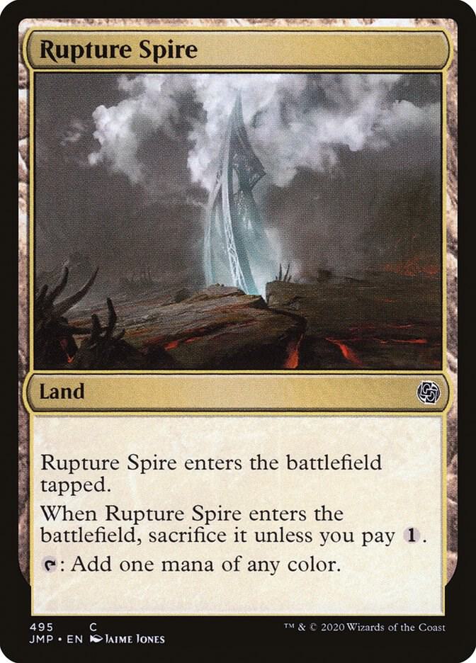 Rupture Spire 495 card from Jumpstart
