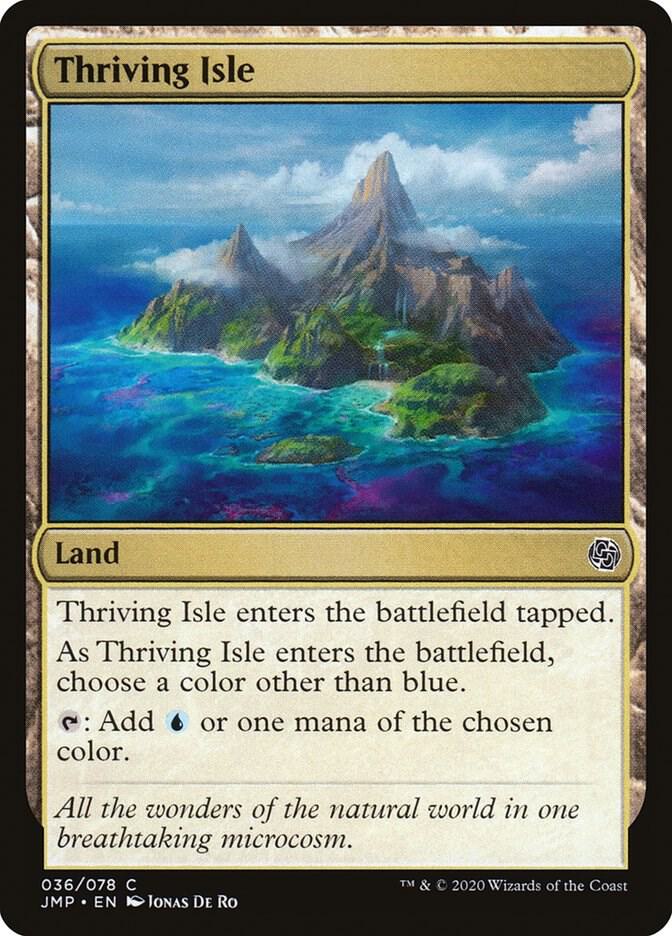 Thriving Isle 36 card from Jumpstart