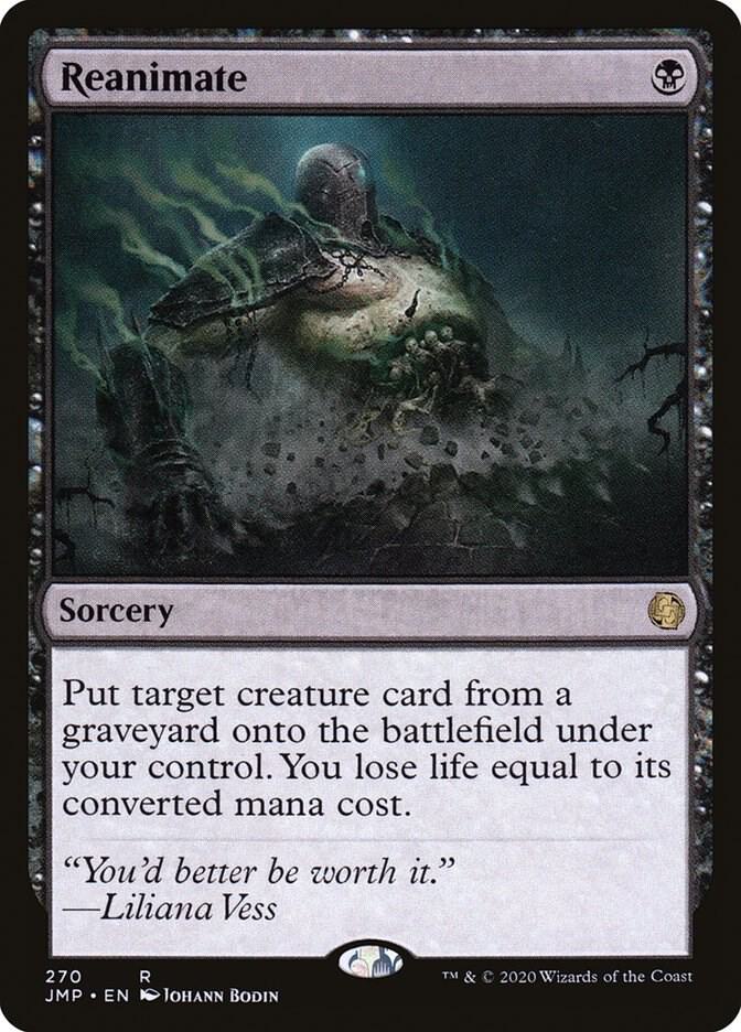 Reanimate 270 card from Jumpstart