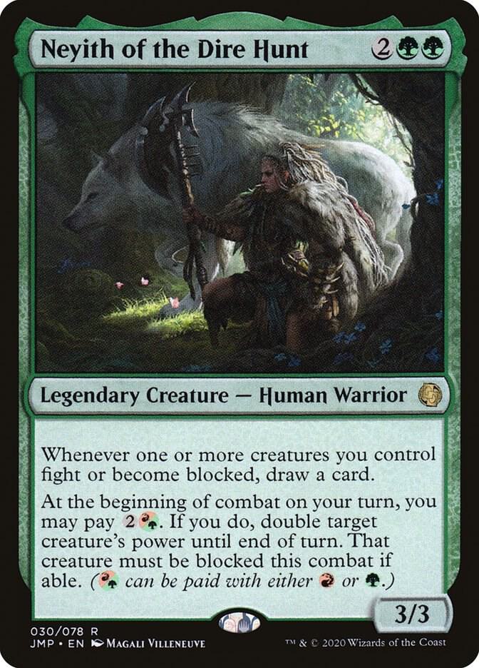 Neyith of the Dire Hunt 30 card from Jumpstart