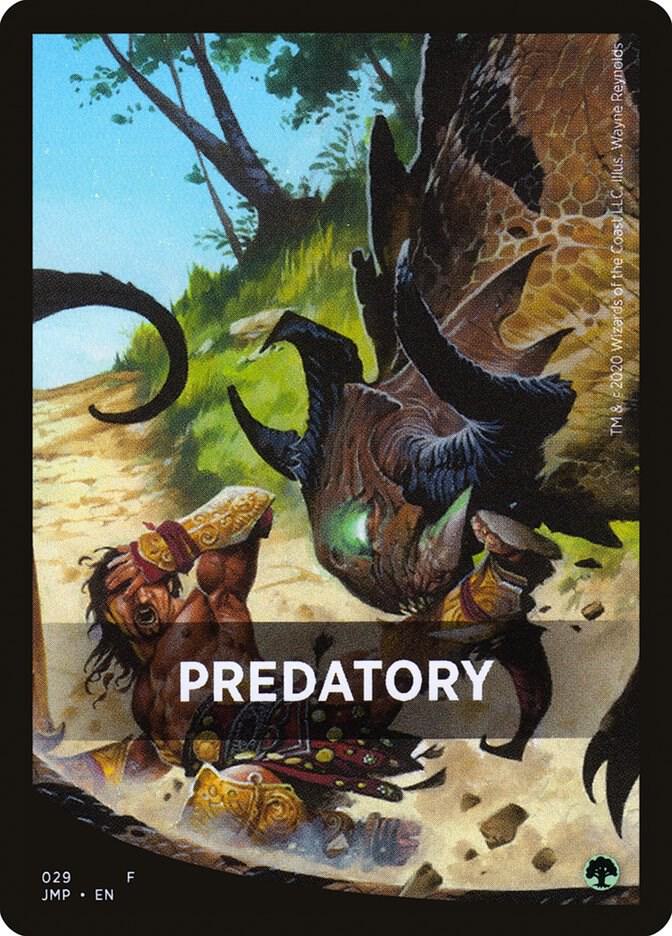 Predatory Theme Card 29 card from Jumpstart