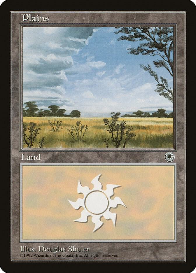 Plains (Clouds Left) card from Portal
