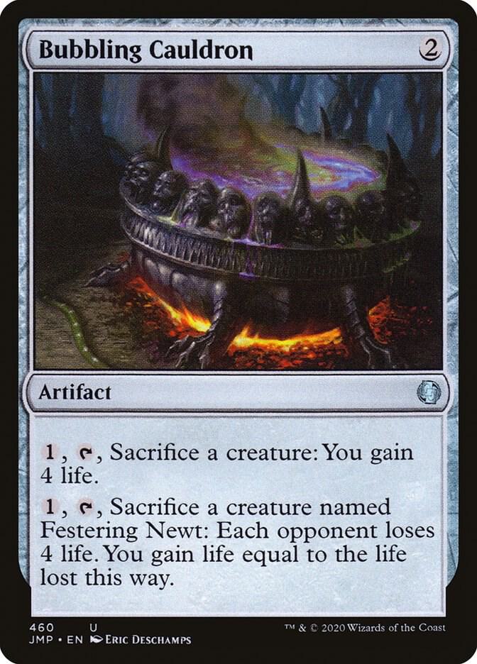 Bubbling Cauldron 460 card from Jumpstart