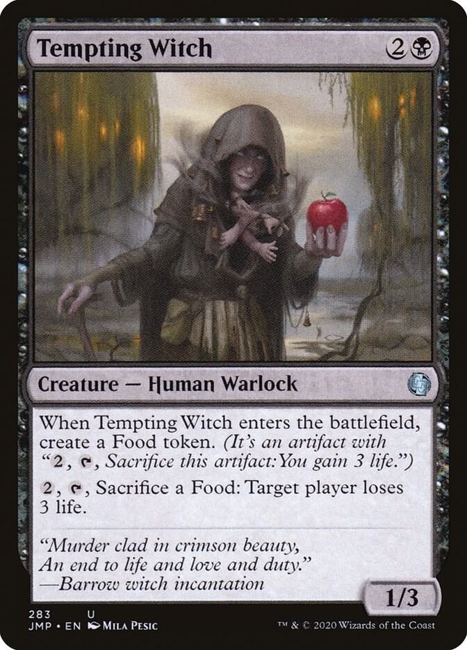 Tempting Witch 283 card from Jumpstart