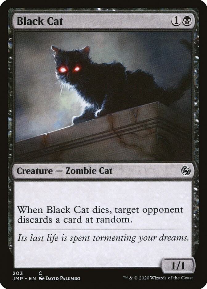 Black Cat 203 card from Jumpstart