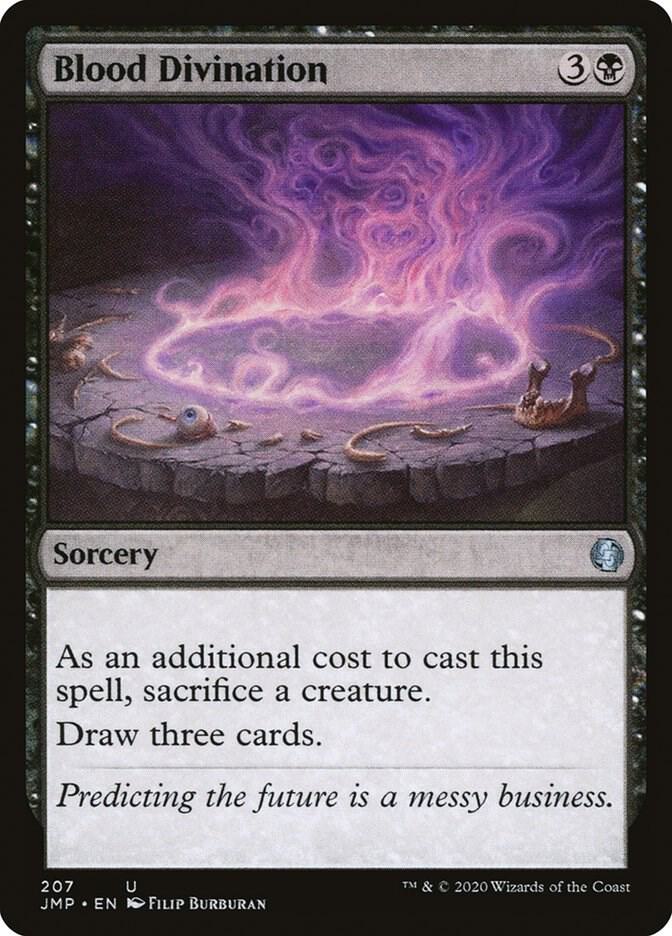 Blood Divination 207 card from Jumpstart