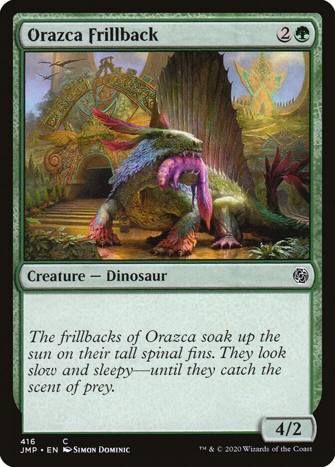 Orazca Frillback 416 card from Jumpstart