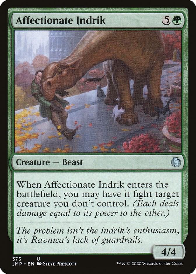 Affectionate Indrik 373 card from Jumpstart