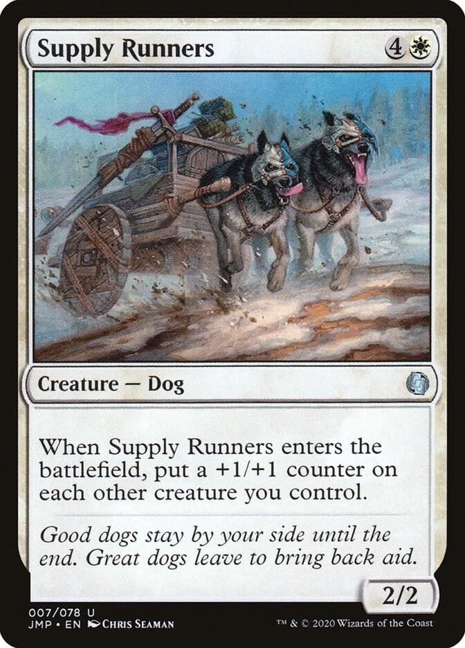 Supply Runners 7 card from Jumpstart