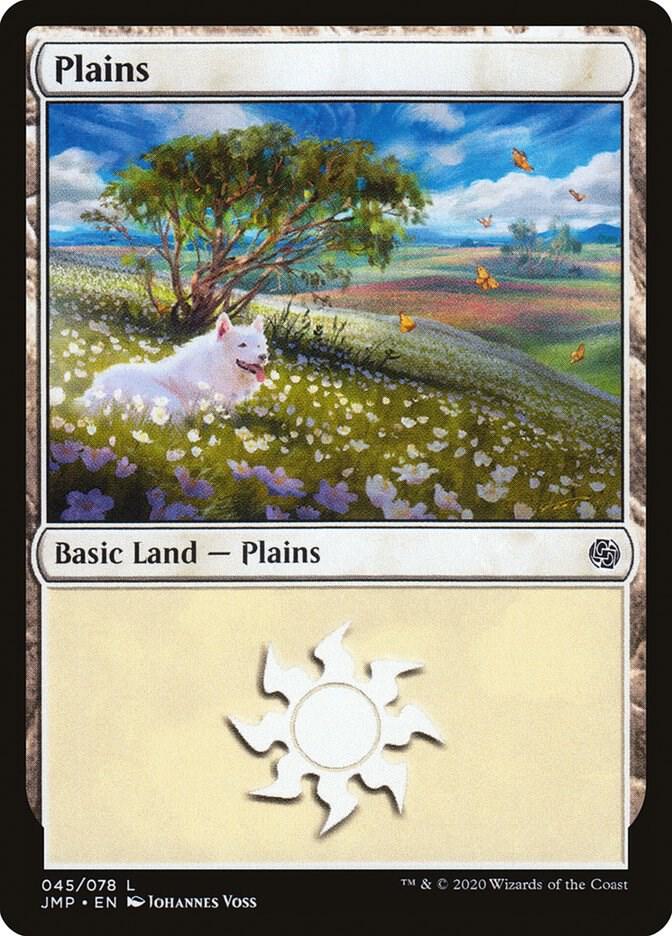 Plains 45 card from Jumpstart