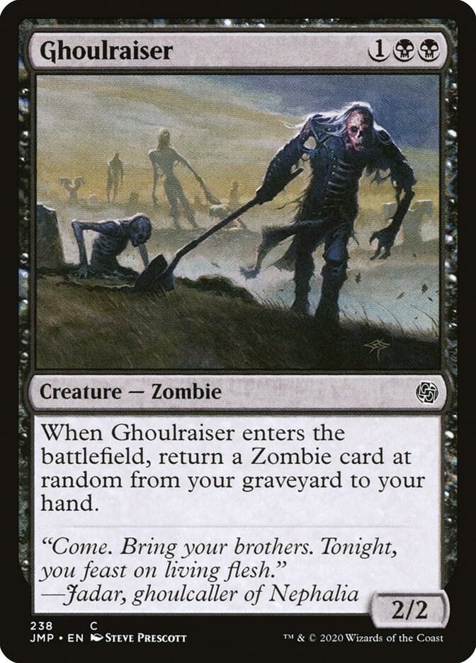 Ghoulraiser 238 card from Jumpstart