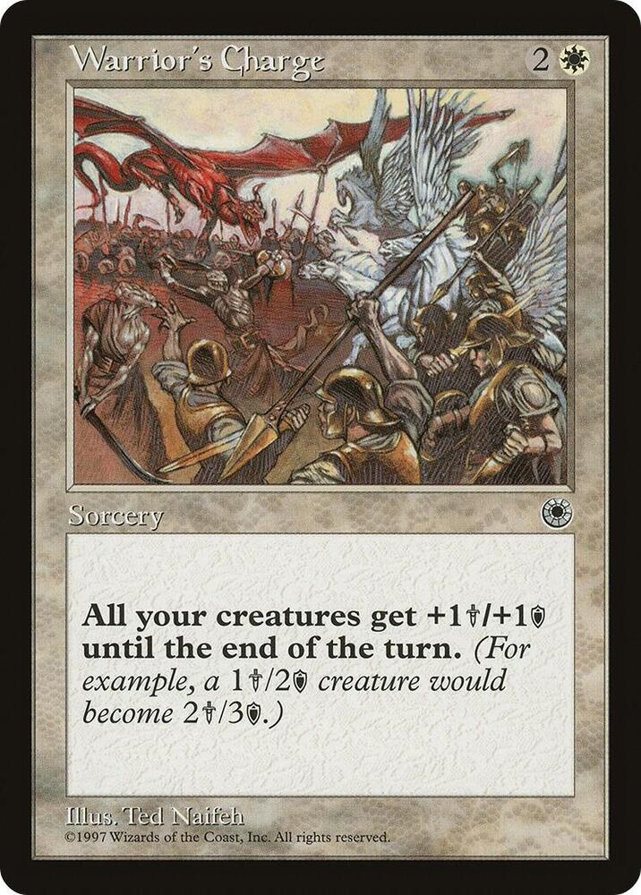 Warrior's Charge card from Portal