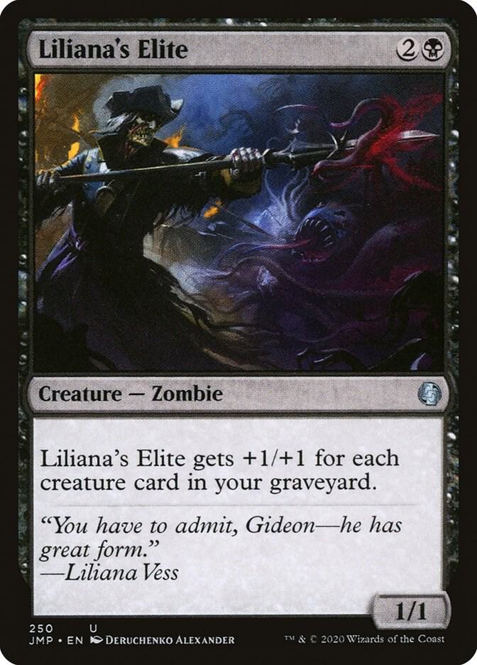 Liliana's Elite 250 card from Jumpstart