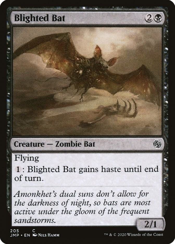Blighted Bat 205 card from Jumpstart
