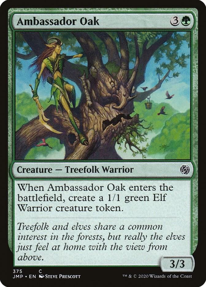 Ambassador Oak 375 card from Jumpstart