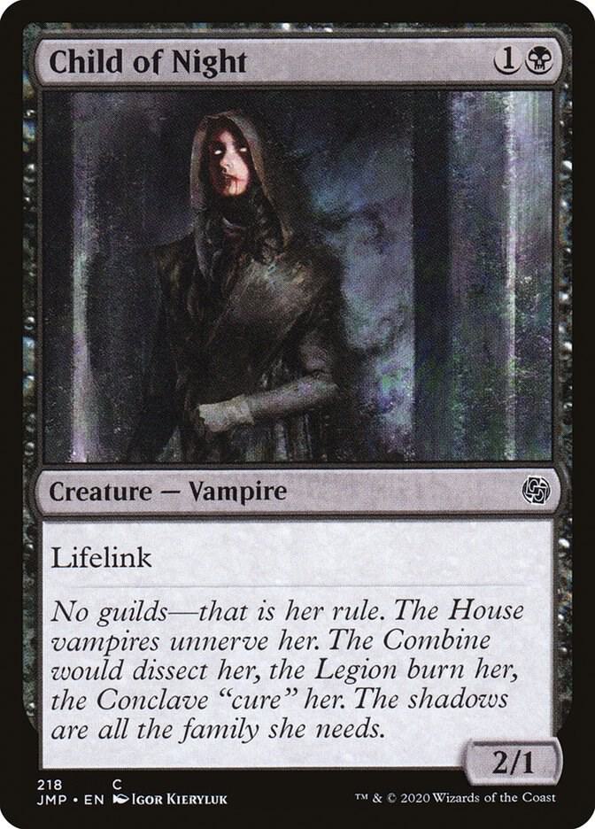 Child of Night 218 card from Jumpstart