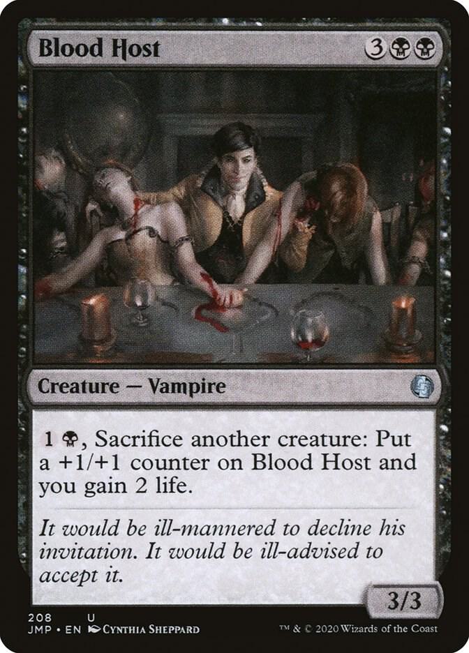 Blood Host 208 card from Jumpstart