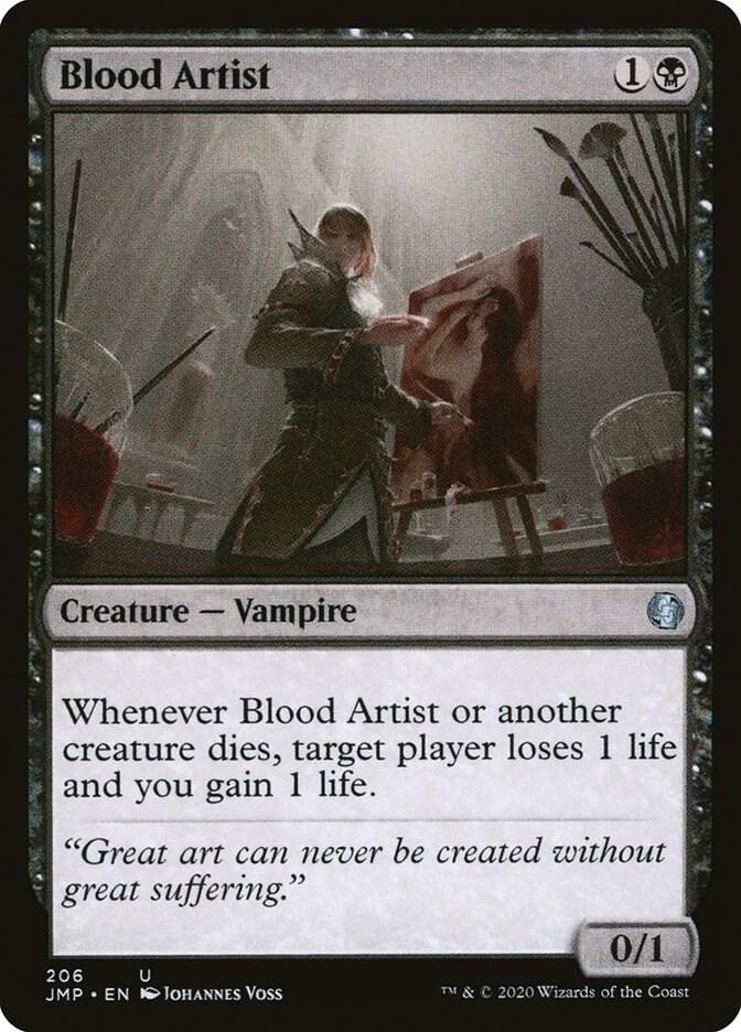 Blood Artist 206 card from Jumpstart