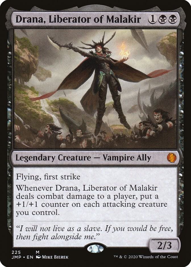 Drana, Liberator of Malakir 225 card from Jumpstart