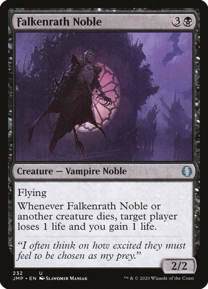 Falkenrath Noble 232 card from Jumpstart